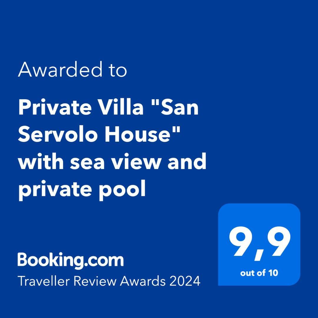 Private Villa "San Servolo House" With Sea View And Private Pool Buje Dış mekan fotoğraf